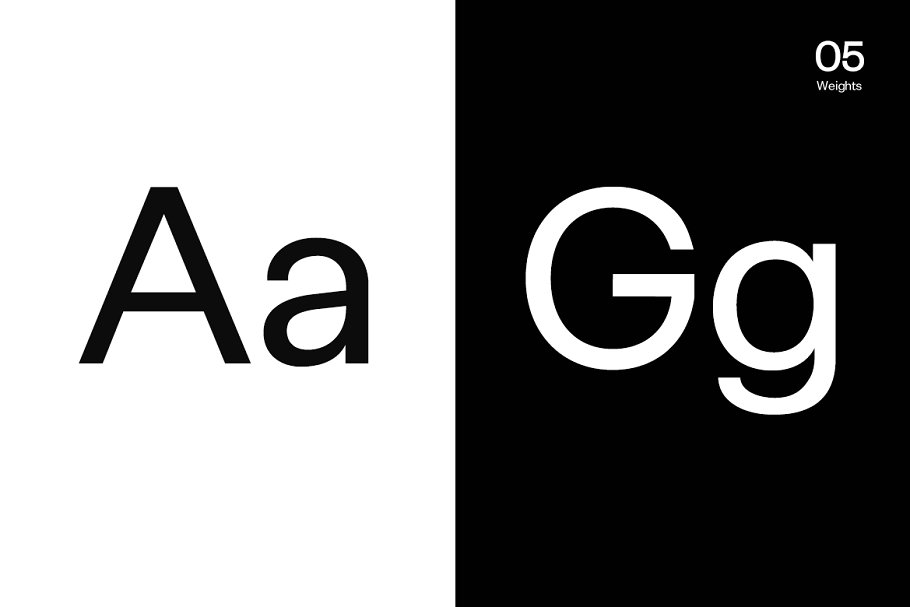 Przykład czcionki Exensa Grotesk Bold